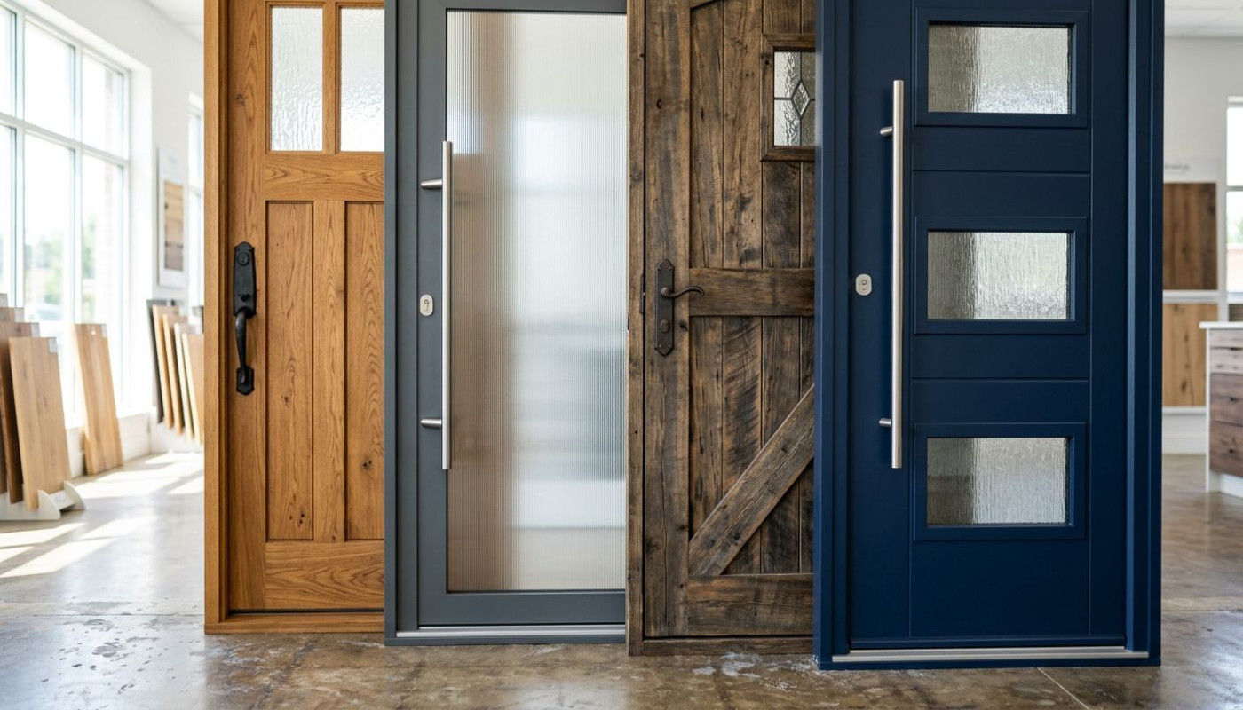 Comment choisir le matériel idéal pour votre porte d'entrée personnalisée ?