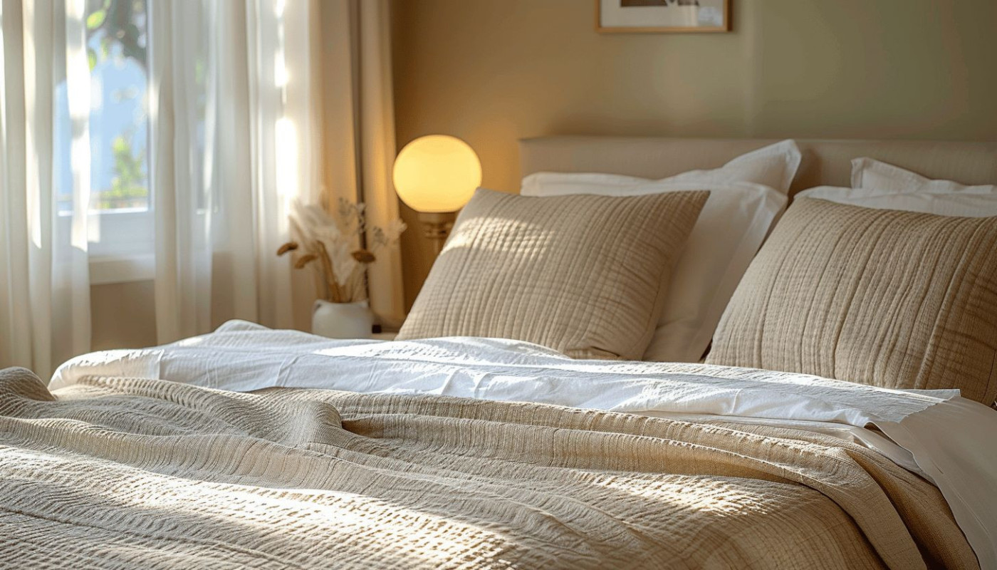 Couleurs apaisantes pour la chambre à coucher théories et applications