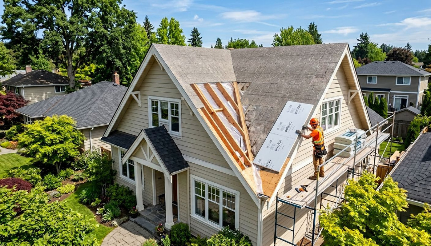 L'importance de la toiture dans l'isolation globale d'une maison