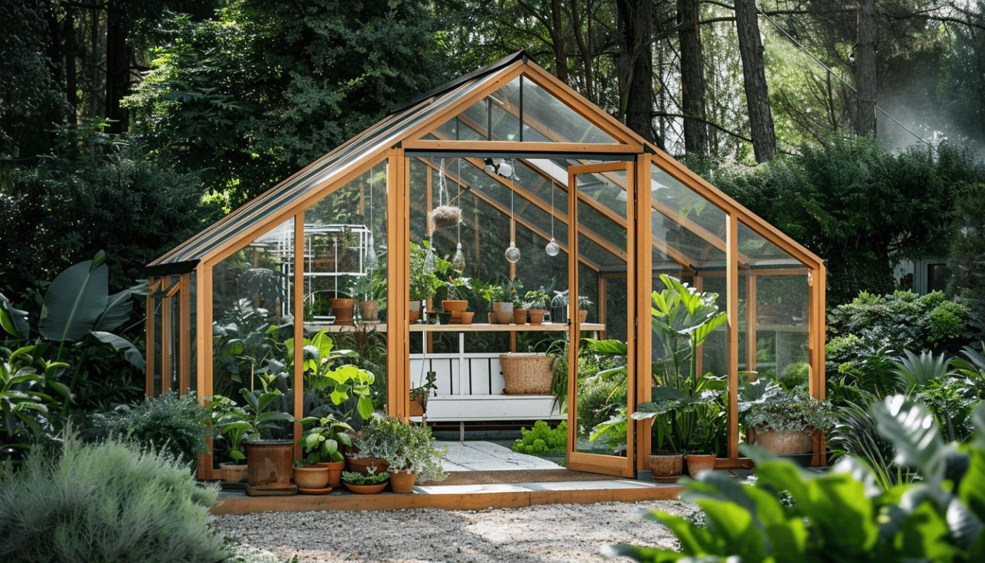 Planification et construction d'une serre de jardin pour une culture toute l'année