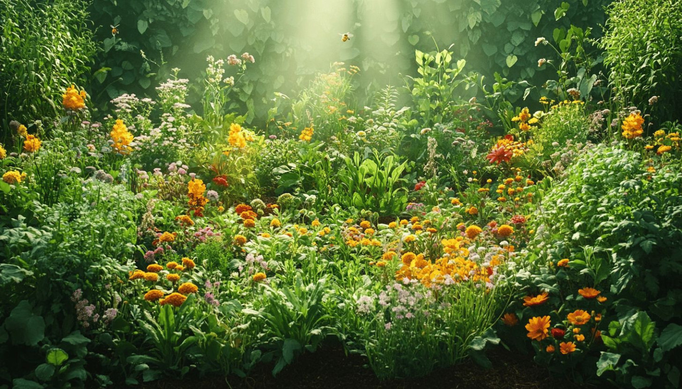 Techniques de permaculture pour le jardinier moderne optimisation de l'espace et biodiversité