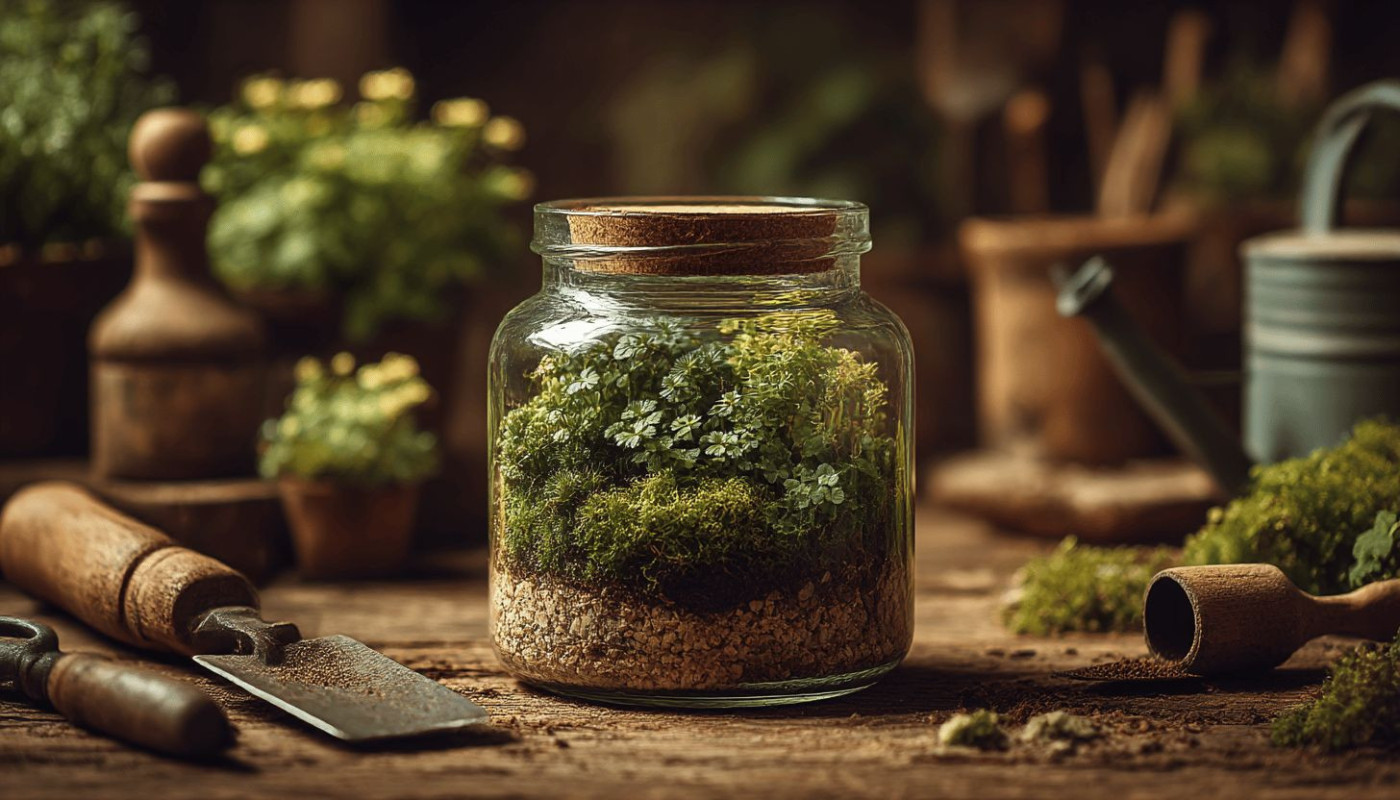 Terrariums faits maison - Guide pour débutants sur les écosystèmes miniatures